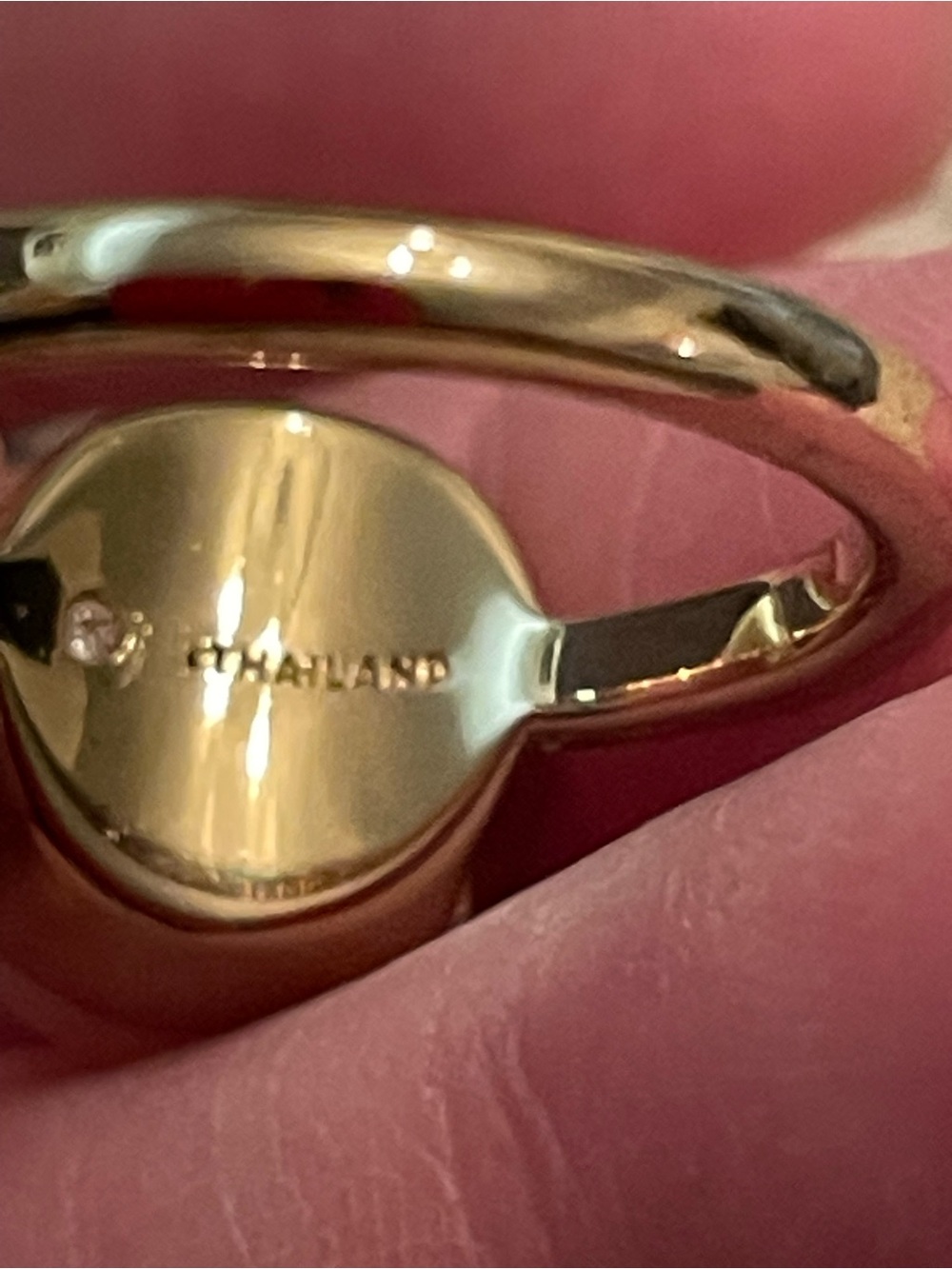 Coach Signature C Logo Pearl Ring - Picture 4 of 6